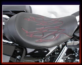 2007 Harley Davidson road king leather seat 103-16
