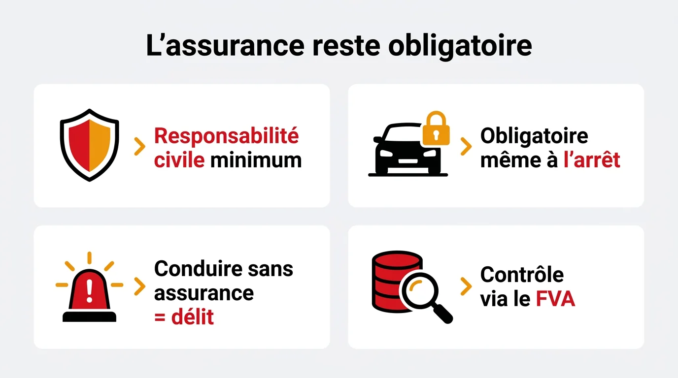L'assurance auto reste obligatoire même en courte durée