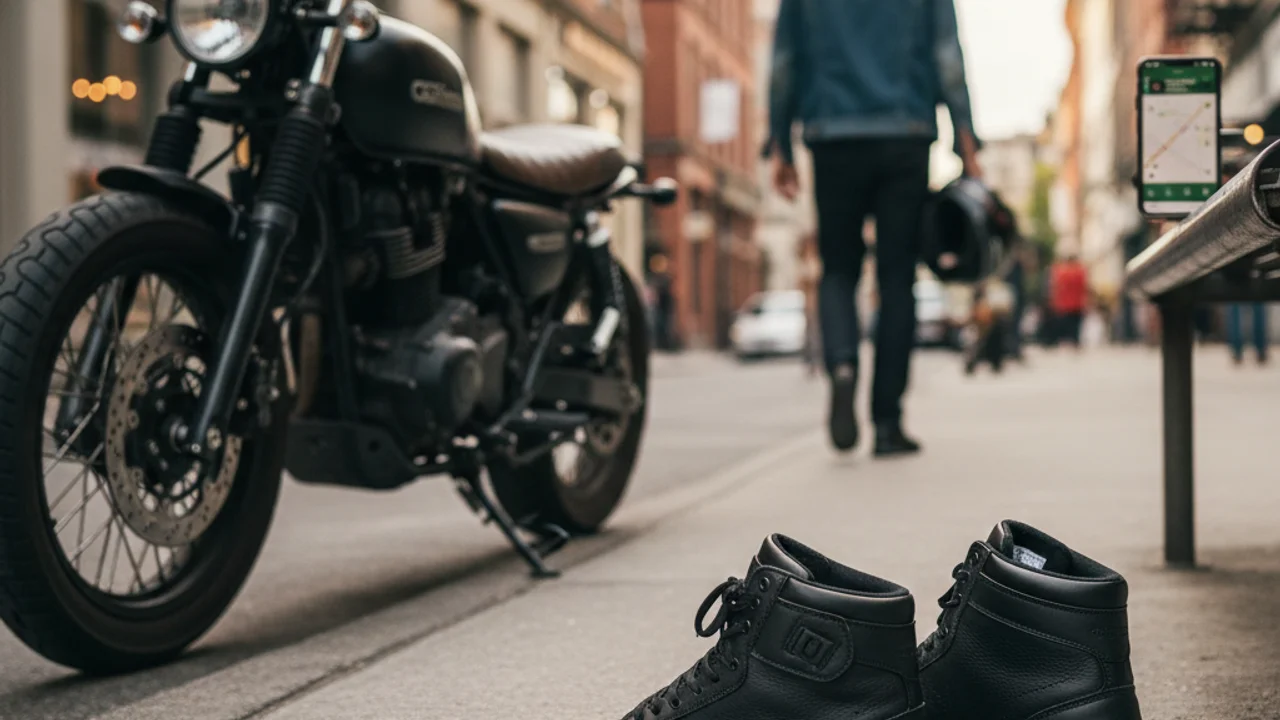 Baskets moto homologuées : confort et sécurité au quotidien