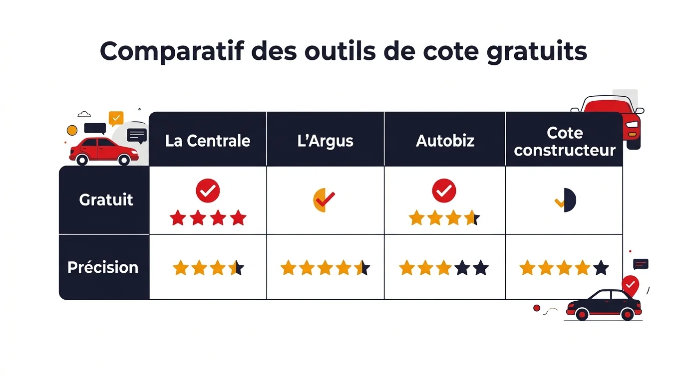 Comparatif des outils de cote gratuits