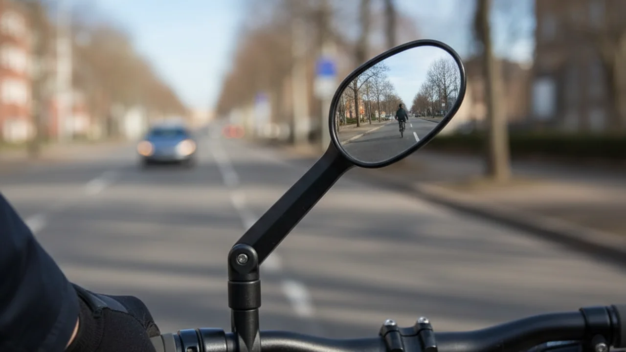 Rétroviseur pour vélo : voir derrière soi en toute sécurité